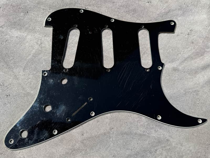 FENDER STRATOCASTER 70s PICKGUARD ORIGINAL - BWB - *CLEAN* image 1