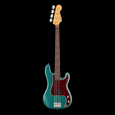 Demo - Fender American Professional Classic Precision Bass Faded Sherwood Green Metallic with Gig Bag - Serial # US25060420 image 2