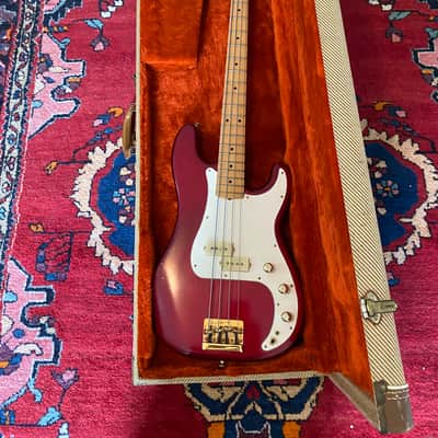 Fender Precision Special Early 1980s - Candy Apple Red image 1