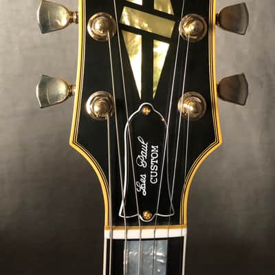 Gibson Limited Edition Les Paul Custom Chambered 2022 Antique Ebony image 3