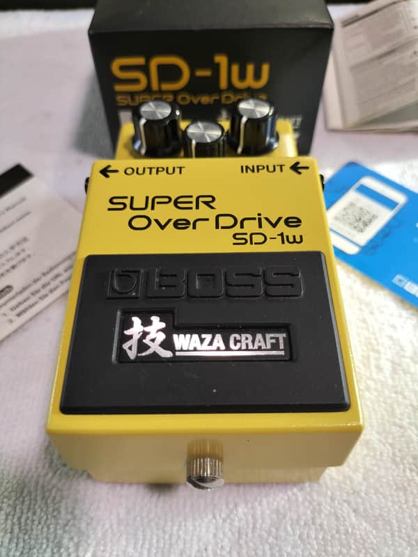 Boss SD1W Waza Craft - Made in Japan image 1