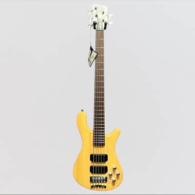 Warwick Rockbass Streamer Standard 5-String Electric Bass Guitar - Natural image 10