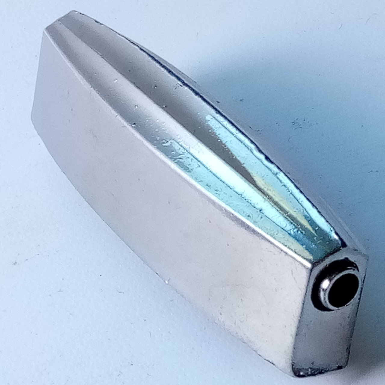 Slingerland 40s Large Cigar/Streamline Bass Drum Lugs Radio King Nickel Vintage — main photograph