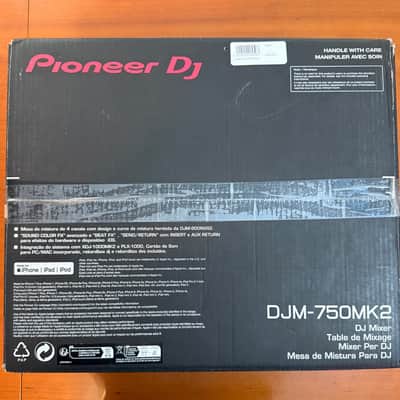 Pioneer DJM-750MK2 4-Channel Professional DJ Mixer 2010s - Black image 4