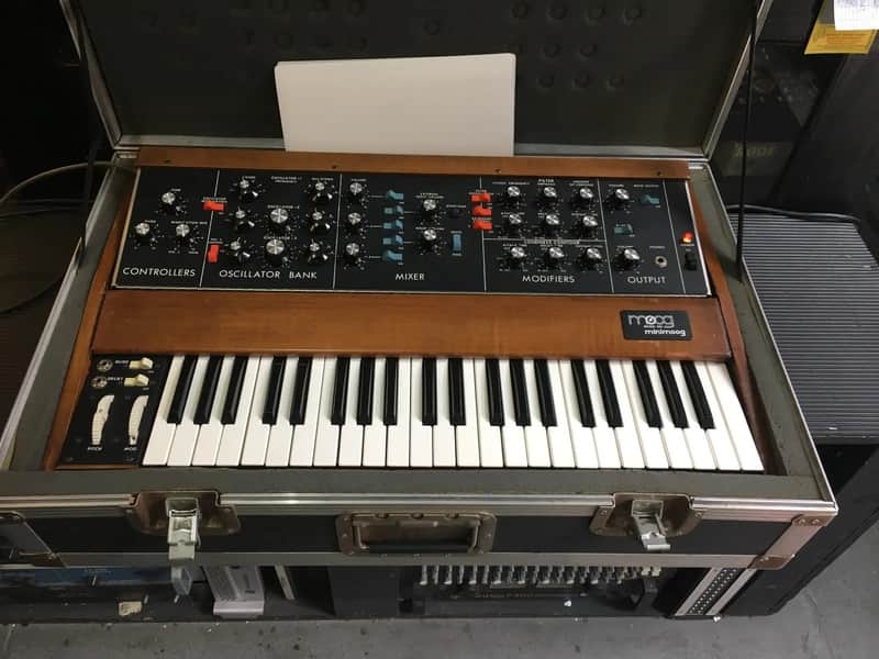 Moog Minimoog MODEL D 70's old OSC , Analog Synth W/CASE MIDI ORIGINAL VINTAGE //ARMENS// image 1