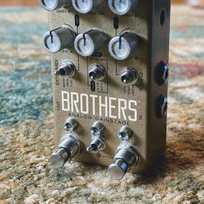 Chase Bliss Audio Brothers Analog Gain Stage 2017 - 2018 - Gold image 1