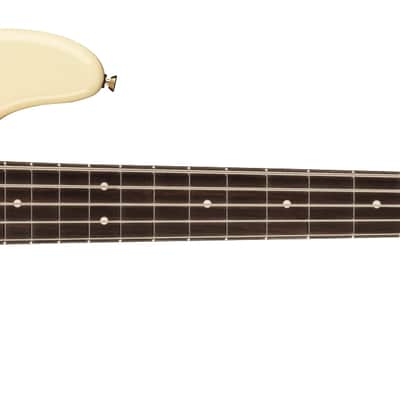 FENDER - American Professional II Precision Bass V Rosewood Fingerboard Olympic White - 0193960705 image 1