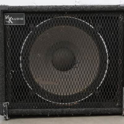 KK Audio 1x15 Closed Back Bass Guitar Speaker Cabinet w/ Cables #49739 image 2