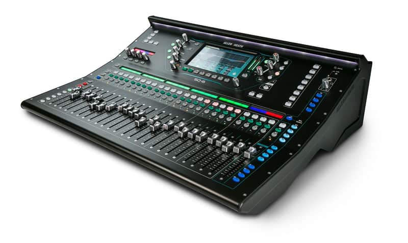 Allen & Heath SQ-6 48-Channel Digital Mixing Console 2017 - Present - Black image 1