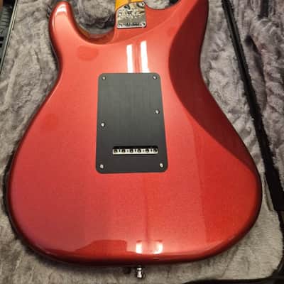 2025 Fender American Ultra II Stratocaster MN HSS Sinister Red image 14
