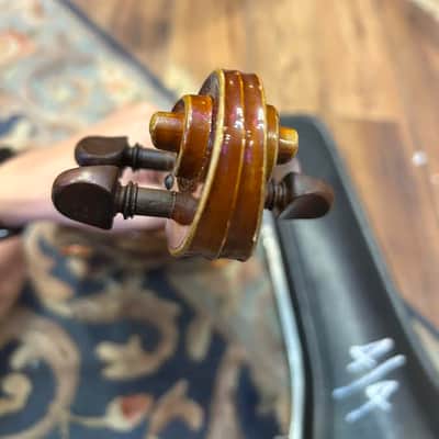 4/4 Violin A. R. Seidel Mittenwald Obb. Handmade Copy of Antonius Stradivarius- Made in 7/83 East Germany - Model V131G Registration No.H4441 image 9