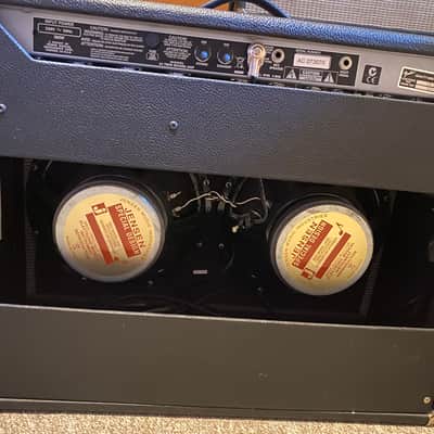 Fender '65 Twin Reverb Reissue 85-Watt 2x12" Guitar Combo 1991 - Present - Black image 4