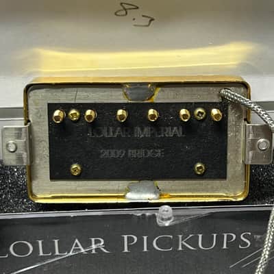 Lollar Imperial Bridge Humbucker pickup 2009 - Aged Gold 8.3k image 3
