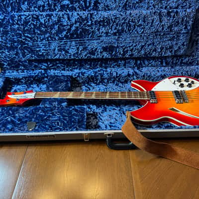 Rickenbacker 4005XC - Amber Fireglo image 6