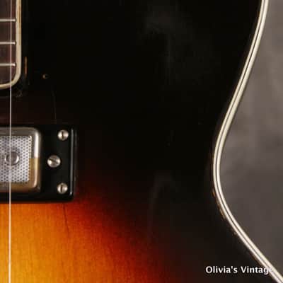 Hagstrom Viking Hollow Body  1960s Sunburst image 10