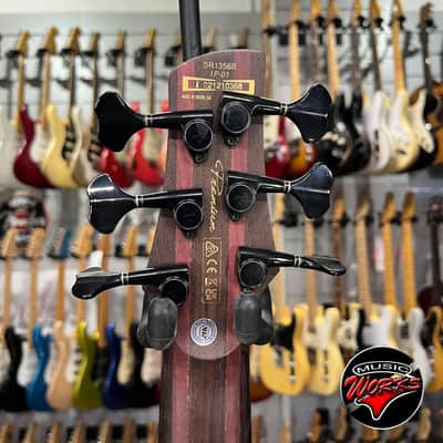 Ibanez Sr1356 B Premium Bass Dual Mocha Burst Flat image 6