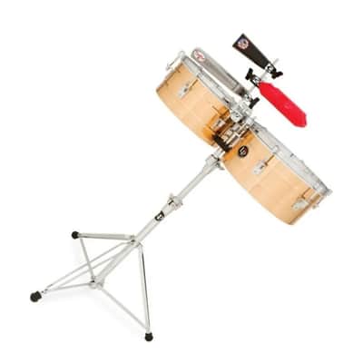 Latin Percussion LP Series LP257BZ Timbales Standard - Bronze image 3