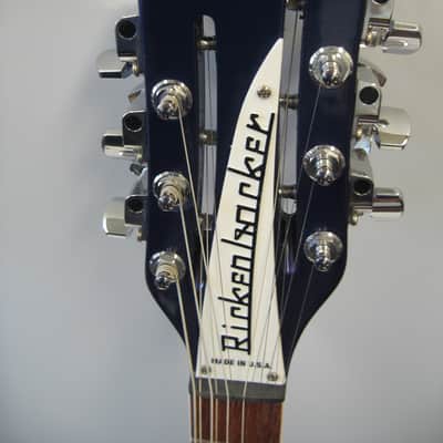 Rickenbacker 620/12 Midnight Blue Deluxe, 12 String, 21 fret, 2 pickups, wired for stereo 620/12 MID image 13