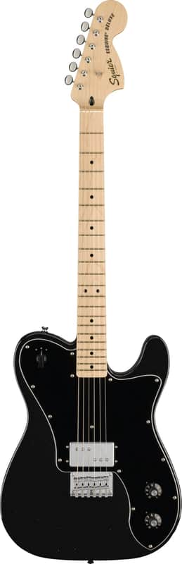 Paranormal Esquire Deluxe, Maple Fingerboard, Black Pickguard, Metallic Black image 1