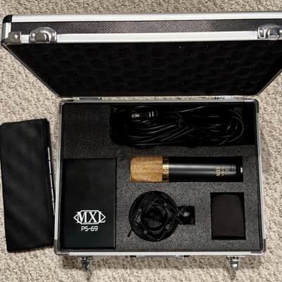 MXL V69 M EDT Mogami Edition Large Diaphragm Tube Condenser Mic 2010s - Black/Gold image 9