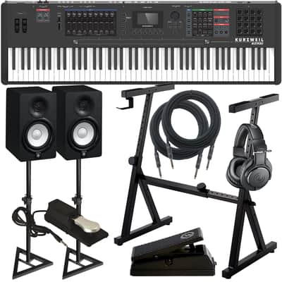 Kurzweil K2700 88-Key Music Workstation STUDIO ESSENTIALS BUNDLE