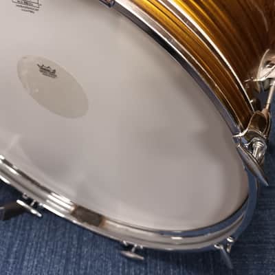 Gretsch 70s Stop Sign Shell Pack in Gold Ripple- 20″,16″ & 13″ image 20