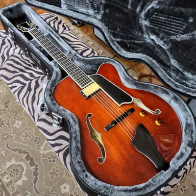 Eastman T146SM All Solid Thinline Archtop Electric Guitar w/ Case, Setup #1192 image 7