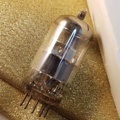 Amperex 6DJ8 tNOS AT1000 TESTED Balanced! PI Vacuum Tube Heerlen Large Halo Getter GA3 GA4 GA6 GA7 Bugle Boy T3 ECC88 dual triode 1959-1962 image 1