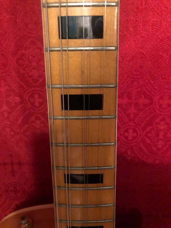 RARE 1970s Morris Les Paul Copy FIGURED BIRDSEYE ALL MAPLE incl