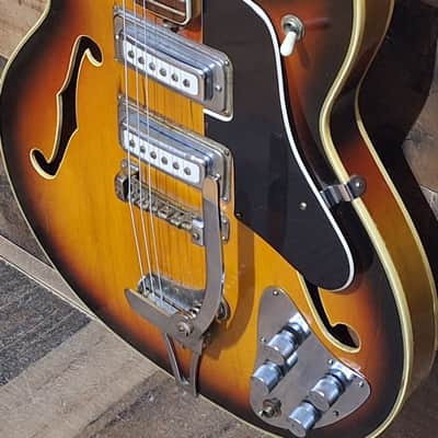 1968 TeleStar MIJ Barney Kessel Professional W/ Tremolo *Teisco Kawai Fujigen* image 5