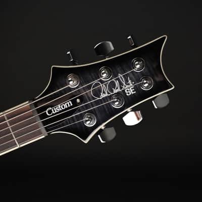 PRS SE Custom 24 Semi-Hollow Piezo in Charcoal Burst #G077552 image 7