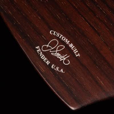 Fender Custom Shop Masterbuilt Jason Smith Custom Classic Jazz Bass NOS Zebrawood Natural With Case image 13