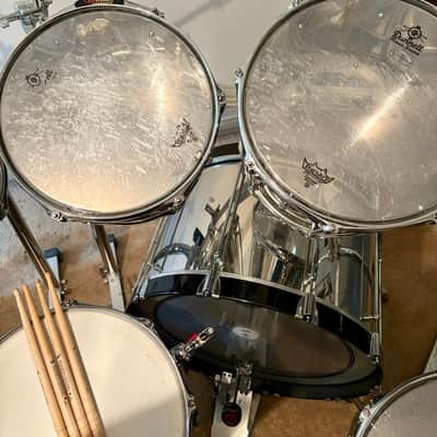 Dunnett Classic Drums 14 Piece Custom Stainless Steel Kit image 12