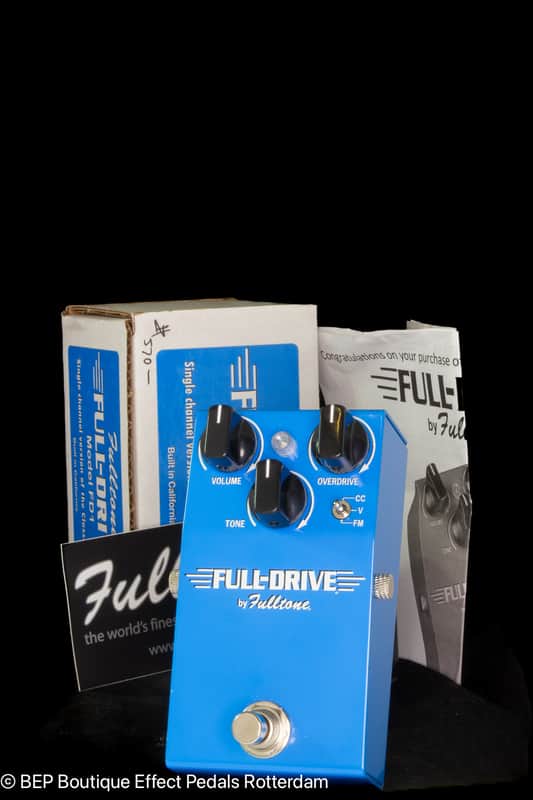 Fulltone FD1 Full-Drive 1 Overdrive 2018 s/n 570 made in the USA image 1