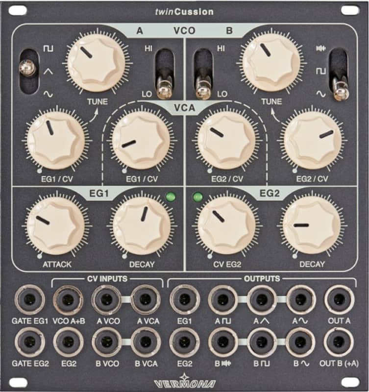 VERMONA TWINCUSSION : BRAND NEW :  [DETROIT MODULAR] image 1