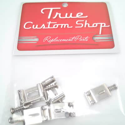 True Custom Shop® Steel  "Custom Shop" 2 3/16"  Spacing Saddles for Fender Stratocaster Strat image 4