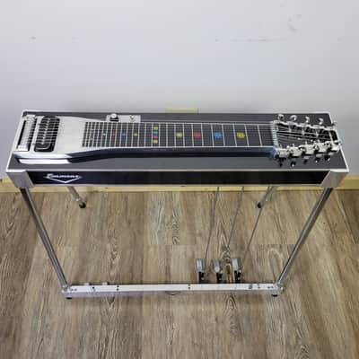 1967 Emmons Pedal Steel S-10 3x4 Push/Pull - Black Mica Free Shipping image 2