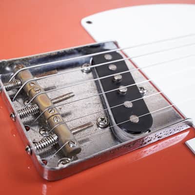 Fender Traditional '50s Telecaster MIJ 2022 Fiesta Red Japan w/ Bag image 9