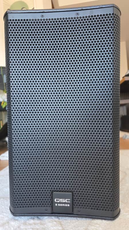 **PAIR** QSC E112 2-Way 400-Watt 12" Passive Loudspeaker 2010s - Black image 1