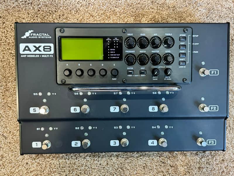 Fractal Audio AX8 2015 - 2020 - Black image 1