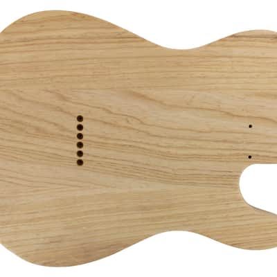 Guitar build Telecaster left handed TC SS BODY 3PC SWAMP ASH natural image 2