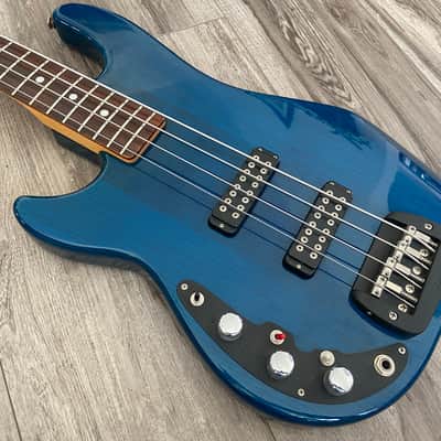 G&L El Toro Bass, Lefty, OHSC, Likely NOS 1991 - Blue image 2