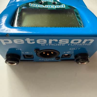 Peterson VS-S StroboStomp Pedal Tuner 2000s - Blue image 2