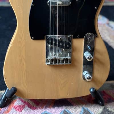 Lotus Telecaster Copy 1980s - Transparent Butterscotch image 5