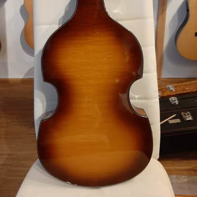 Höfner Hofner 1956 Bass LEFTHAND*Hand made in Germany*very rare image 4