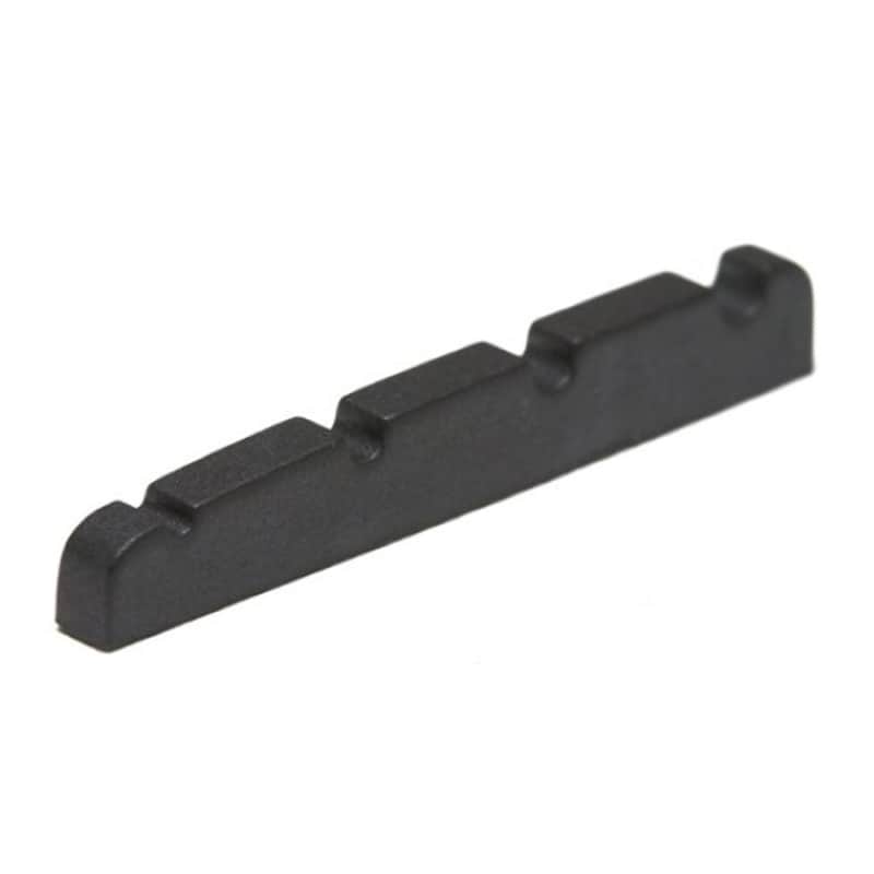 Graph Tech PT-1205-00 Black TUSQ XL 4-String Slotted Nut L42.00mm image 1