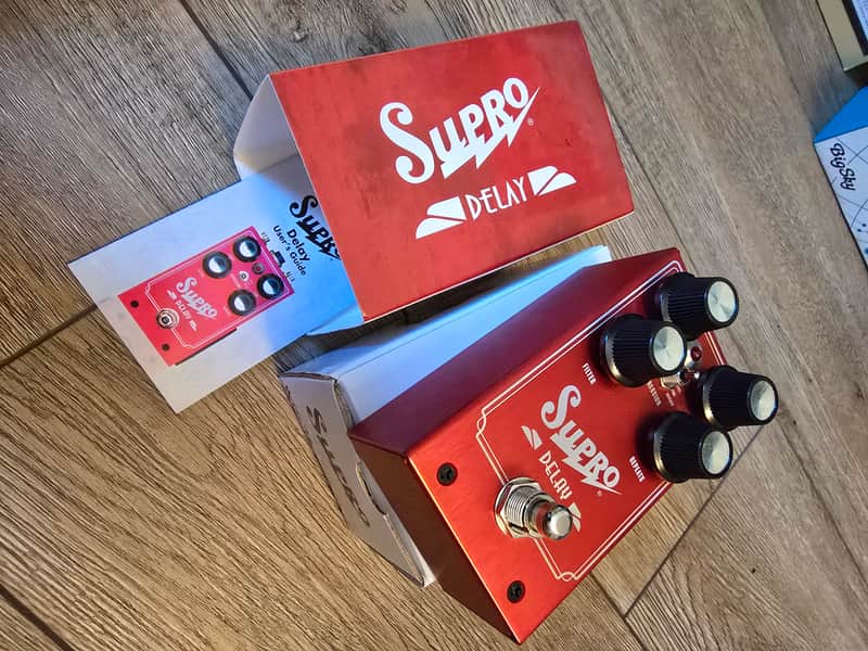 Supro 1313 Analog Delay 2019 - Red image 1