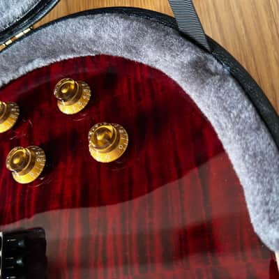 Gibson Custom Shop Alex Lifeson Rush 40th Anniversary Les Paul Axcess 2015 - Quilted Ruby Red image 4