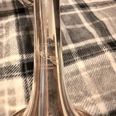 Carol Brass C Trumpet - Silver image 6
