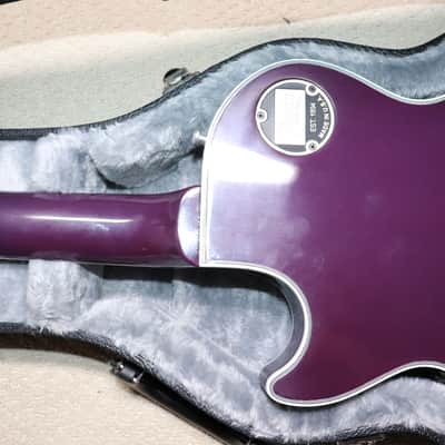 2021 Gibson Les Paul Custom Mod Collection Continental Purple Ragtop custom shop image 8